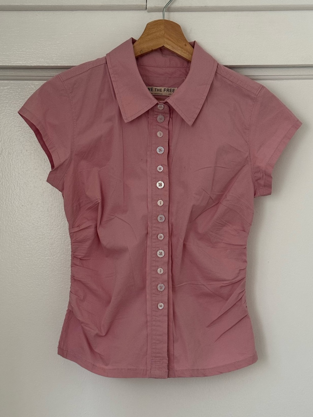 Free People We The Free Maude Tiny Top in Pink Nectar NWT